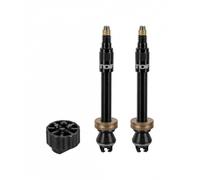 Topeak Turboflow Valve Kit - Black / 80mm Valve
