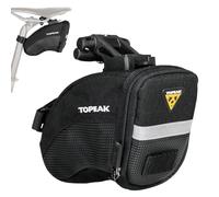 Topeak Aero Wedge Bag - Black / Grey / Small - Quickclip