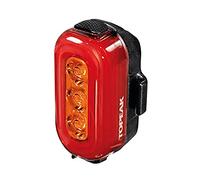 TOPEAK TailLux 100 Lumens USB Rechargeable Tail Light, Red & Amber Color. Headlamp, Adults Unisex, Red (Red), One Size