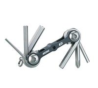 Topeak Unisex - Adult Mini 6 Multitool, Silver, 6.6 x 2.8 x 1.8 cm