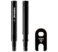 Topeak - Valve Extender 40 mm (2er Set) - Tyre & tube accessories size One Size, black