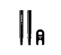 Topeak Valve Extender Set - 28mm, 40mm, or 70mm - Pair, Black