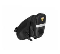 Topeak Aero Wedge Bag - Black / Grey / Medium - Straps Black/Grey