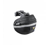 Topeak Wedge Pack II Saddle Bag With QuickClick (F25) w/Seatpost Strap Black