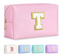 TOPEAST Peasonalized Women's Makeup Bag, Pink, T