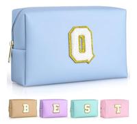 TOPEAST Women's Toiletry Bag, Sky Blue, Question: