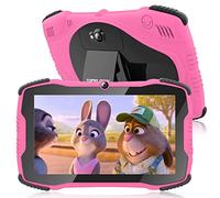 Tablet for Kids 7 Kids Tablet for Toddlers Tablet with Case Included, Kids Learning Tablet with Wi-Fi Dual Camera 2GB 32GB, Parental Control, Youtube, Netflix,Shock Proof Children Tablet for Boy Girls