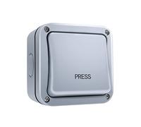 TOPENS TC148 Waterproof Surface Mounted Wall Push Button | Wired Momentary Contact Switch, Outdoor Use for Automatic Gate Opener, Door Access Control and Doorbell System