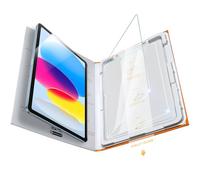 TOPESCT 2-Pack Screen Protector for iPad (A16) 11th/10th Generation (2025/2022,11 inch/10.9 Inch),9H Tempered Glass Film (iPad 11th/10th Generation（2025/2022), 2 Pack with Ultra Fit Tray