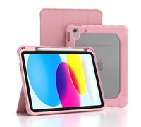 TOPESCT Case for iPad (A16) 11th Generation 11 Inch 2025/ iPad 10th Generation 10.9 Inch 2022, Auto Wake/Sleep, Strong Magnetic Shockproof Cover with Hard PC Translucent Back Shell,w/Pencil Holder