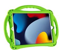 TOPESCT iPad 10.2 case, iPad 9th/8th/7th Generation Case for Kids, Built-in Handle Stand, Comes with a Strap, Silicone Shockproof iPad 10.2 inch 2021 Case (Green)