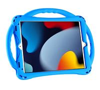 TOPESCT iPad 10.2 case, iPad 9th/8th/7th Generation Case for Kids, Built-in Handle Stand, Comes with a Strap, Silicone Shockproof iPad 10.2 inch 2021 Case(Blue)