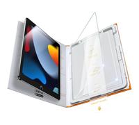 TOPESCT IPad 10.2 inch Screen Protector[2 Pack], Tempered Glass Film for Apple iPad 2021 2020 2019 (9th / 8th / 7th Generation) (iPad 10.2 inch (9th/8th/7th Gen), 2 Pack with UltraFit Tray)