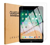 TOPESCT IPad 9.7 inch Screen Protector[2 Pack], Tempered Glass Film for Apple iPad Air 1, iPad Air 2, iPad Pro 9.7-Inch,Ultra Clear, Anti-Scratch (iPad 9.7 inch)