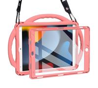 TOPESCT Kids Case for 10.2" iPad 9th/8th/7th Gen - Made of Kid-Friendly Silicone, with Built-in Screen Protector, Shockproof Handle Stand Case for iPad 9/8/7 Gen 10.2 inch