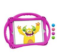 TopEsct Kids Case for 7.9 inch iPad Mini 5th/4th/3rd/2nd/1st Gen (Old Model) Silicone Shockproof Protective Cover with Built-in Handle Stand and Strap (Purple)