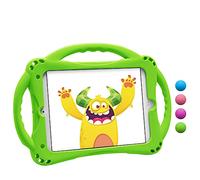 TopEsct Kids Case for 7.9 inch iPad Mini 5th/4th/3rd/2nd/1st Gen (Old Model) Silicone Shockproof Protective Cover with Built-in Handle Stand and Strap (Green)