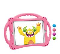 TopEsct Kids Case for 7.9 inch iPad Mini 5th/4th/3rd/2nd/1st Gen (Old Model) Silicone Shockproof Protective Cover with Built-in Handle Stand and Strap (Pink)