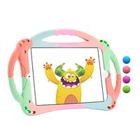TopEsct Kids Case for iPad Mini 5/4/3/2/1,Shockproof Handle Stand Silicone Cover for iPad Mini 5/4/3/2/1 (Colorful Green)