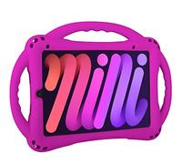 TopEsct Kids Case for iPad Mini 6th Generation Case Heavy Duty Shockproof Cover Childproof Protective kids Cover with Three Handle Stand for 8.3 inch iPad Mini 6 (1Purple)