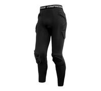Topeter Padded Compression Trousers For Men,Men'S Padded Protective Gear Bottoms,Athletic Leggings Protective Training Suit For Hockey/Basketball/Soccer/Paintball Rib Protector Durable/Elastic/Safe