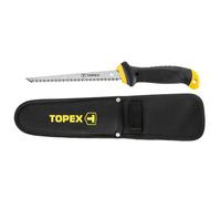 Topex 150mm Jab Plasterboard Saw with Holster Pad Saw Hardened Steel Blade