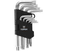 TOPEX 35D960 T10 - T50 CV Torx-Key Set (9-Piece)