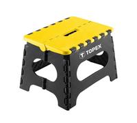 TOPEX Folding Yellow Counter Step Stool, 150 kg Capacity
