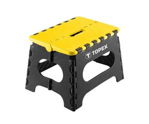 TOPEX Folding Yellow Counter Step Stool, 150 kg Capacity