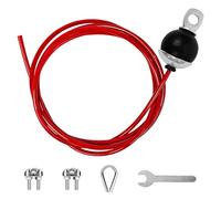 Topfinder Gym Cable, Fitness Steel Cable Machine Pulley System Home Gym Replacement Pulley Cable (Adjustable 3m)