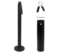 Topfinder Loading Pin, Olympic Weight Plates Lifting Pin 1 and 2 inch with Carabiner, 25mm Barbell Clip, Olympic Adapter Sleeve