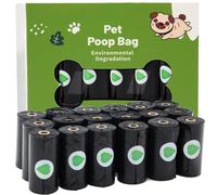 Topfree 270 Biodegradable Dog Poo Bags, Environmentally Friendly, Extra Thick, Strong, Dog Bags, Leak-proof Waste Bag