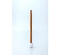 TOPFUND Crystal Singing Bowl Rubber Mallet with Bundle Pocket