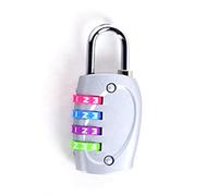 Topfunyy Combination Lock 4 Digit Padlock Re-settable Combo Lock, Gym Lock, Locker Lock, Waterproof Outdoor Combination Lock for Gate, Cases, Toolbox (Multi -Ⅲ)