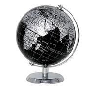 TOPGLOBE 14cm World Globe with Stainless Steel Stand for School and Office