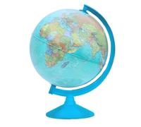TOPGLOBE 30CM Educational World Globe Swivel Rotating Globe - Diameter 30cm | Rotating Kids Geography Globe with Sturdy Stand