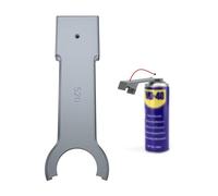 TOPGO Motorcycle Chain Oiler (#520) Motorcycle Chain Gear Oiler Cleaner Spray on Auxiliary Motorcycle Chain Tool for Daily Care Compatible with Most Chain Lubricator Cans