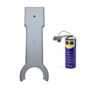 TOPGO Motorcycle Chain Oiler (#525) Motorcycle Chain Gear Oiler Cleaner Spray on Auxiliary Motorcycle Chain Tool for Daily Care Compatible with Most Chain Lubricator Cans