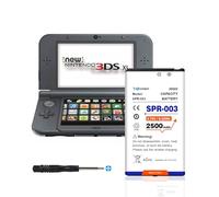 TOPGOBAT SPR-003 Battery, 2500 mAh Ultra High Capacity Replacement for Nintendo 3DS XL New 3DS XL LL Game Console, Switch Game Console with Repair Screwdriver