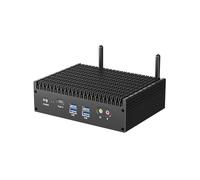 TOPGRO Fanless Mini PC Core i7-1255U (10Cores/12Threads/Up to 4.7GHz) 32GB DDR4/1TB PCIe4.0 SSD Thunderbolt4/2.5Gbps LANx2/Wi-Fi 6E/BT5.3/HDMI2.0x2/ DP1.4x1 8K&60Hz Windows11 Pro Silent
