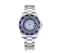 TOPHILL Automatic Watches for Men Gradient Dial 41mm Mens Automatic Mechanical Watch Japan Miyota 2813 Movement Sapphire Crystal Date Luminous Hands 3ATM Water Resistance TD006G, Blue