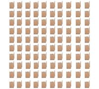 TopHomer 100Pcs Fruit Protection Bags, 18x22cm Double Layer Paper Fruit Cover Bags for Protecting Fruit Flower Apple Pear Peach Grape