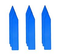 TopHomer 100PCS Plastic Plant Tags Waterproof Nursery Garden Plant Labels Stakes Pot Markers Blue 4 inch