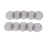 TopHomer 100PCS Stainless Steel Smoking Screens Pipe, Screen Filters, Pipe Filters Smoking Screens, Mesh Screens Gauzes Filter-15mm