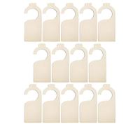TopHomer 14PCS Wood Wardrobe Dividers, DIY Generic Clothes Dividers, Writable Closet Dividers for Sorting Clothes Color and Size Reusable Closet Rack Dividers for Baby, Children, Adult