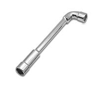 TopHomer 17MM Metric Angled Head Socket Wrench L Shaped Double Ended Hex Spanner for General Repairing