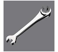 TopHomer 18mm Tubing Ratchet Wrench Ratchet Double Open End Flare Nut Wrench Chrome Vanadium Steel Fixed Head Ratchet Wrench