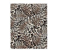 TopHomer 25×30.5cm Leopard Print Heat Transfer Vinyl HTV Sheet Leopard PU Adhesive Transfer Vinyl for Clothes Fabric Supplies T-Shirt Decoration DIY