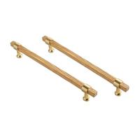 TopHomer 4PCS 192mm Wood Drawer Pulls, Zinc Alloy Furniture Pull Handles with Screws for European Vintage Style Bedroom Bathroom Kitchen Room Cabinets Door Hardware (A+B)