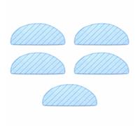 TopHomer 5 Pcs Washable Reusable Mop Pads Compatible with Ecovacs Deebot Ozmo T8 AIVI/T8 Max/T8/N8 Pro/N8 Pro Plus/T9 Power/T9 Max/T9 AIVI, for Efficient Cleaning